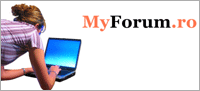 Pagina de start a forumului crawling.MyForum.ro